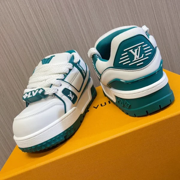 LOUIS VUITTON TRAINER MAXI SNEAKERS GREEN – LSVT369 - Image 7