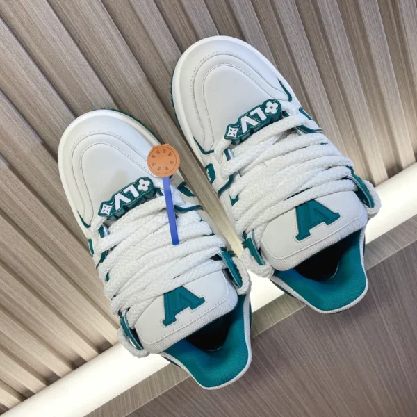 LOUIS VUITTON TRAINER MAXI SNEAKERS GREEN – LSVT369 - Image 8