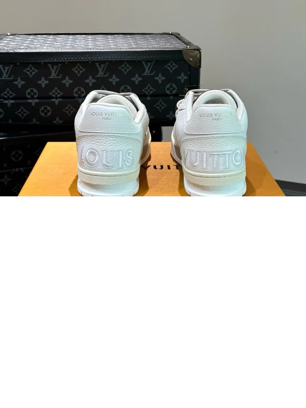 LOUIS VUITTON TRAINER SNEAKERS IN BEIGE – LSVT355 - Image 5