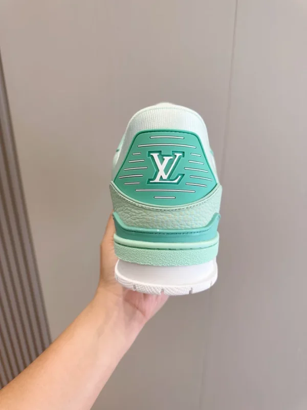 LOUIS VUITTON TRAINER SNEAKERS IN BLUE – LSVT361 - Image 7