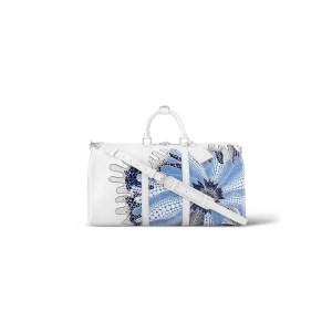 LOUIS VUITTON X YAYOI KUSAMA KEEPALL 50 TAURILLON MONOGRAM – WLM535