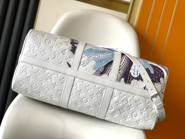 LOUIS VUITTON X YAYOI KUSAMA KEEPALL 50 TAURILLON MONOGRAM – WLM535 - Image 7