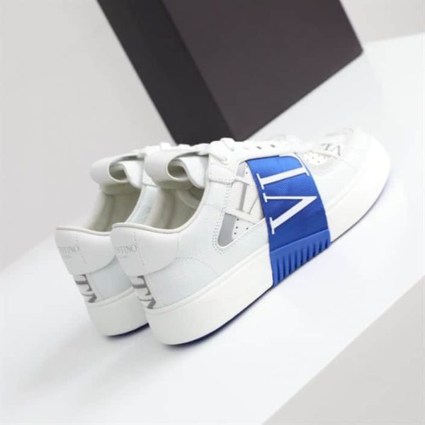 LOW-TOP CALFSKIN VL7N SNEAKER WITH BANDS – VLS027 - Image 5