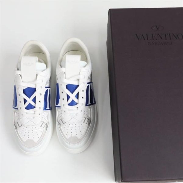 LOW-TOP CALFSKIN VL7N SNEAKER WITH BANDS – VLS027 - Image 2