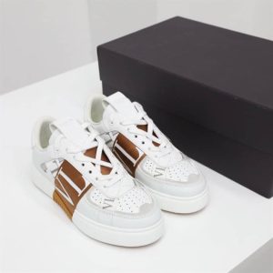LOW-TOP CALFSKIN VL7N SNEAKER WITH BANDS – VLS025