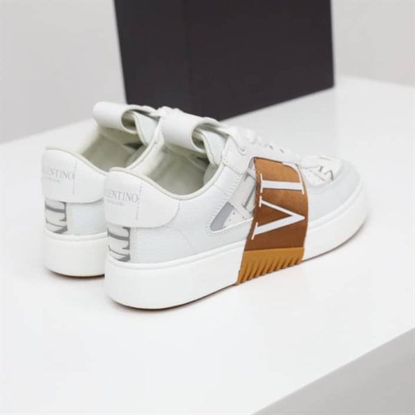 LOW-TOP CALFSKIN VL7N SNEAKER WITH BANDS – VLS025 - Image 3