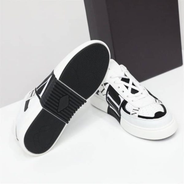 LOW-TOP CALFSKIN VL7N SNEAKER WITH BANDS – VLS026 - Image 4