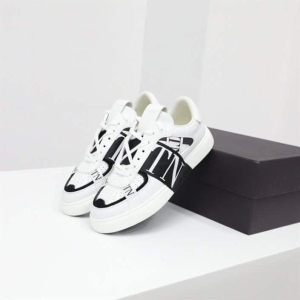 LOW-TOP CALFSKIN VL7N SNEAKER WITH BANDS – VLS026 - Image 2