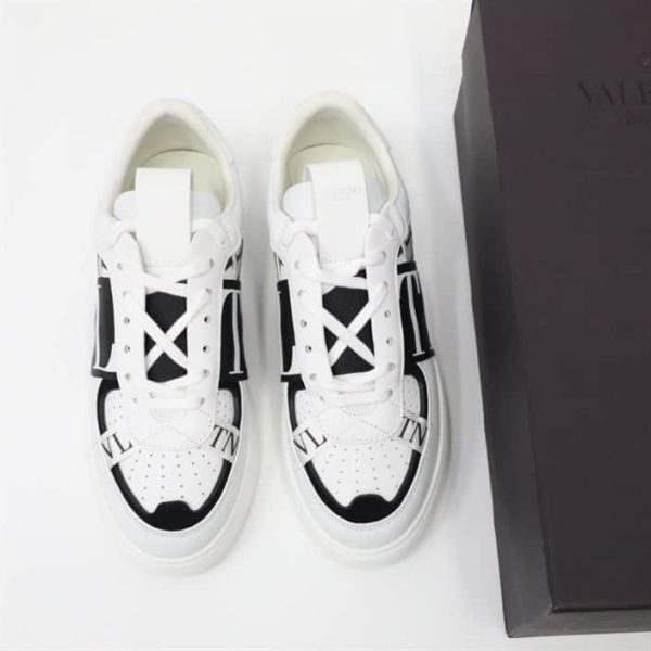 LOW-TOP CALFSKIN VL7N SNEAKER WITH BANDS – VLS026 - Image 7