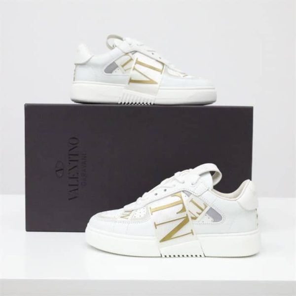 LOW-TOP CALFSKIN VL7N SNEAKER WITH BANDS – VLS028 - Image 7