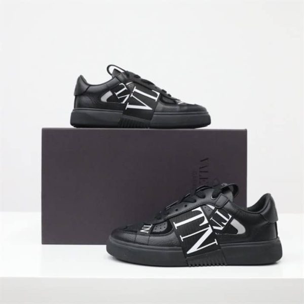 LOW-TOP CALFSKIN VL7N SNEAKER WITH BANDS – VLS029 - Image 6