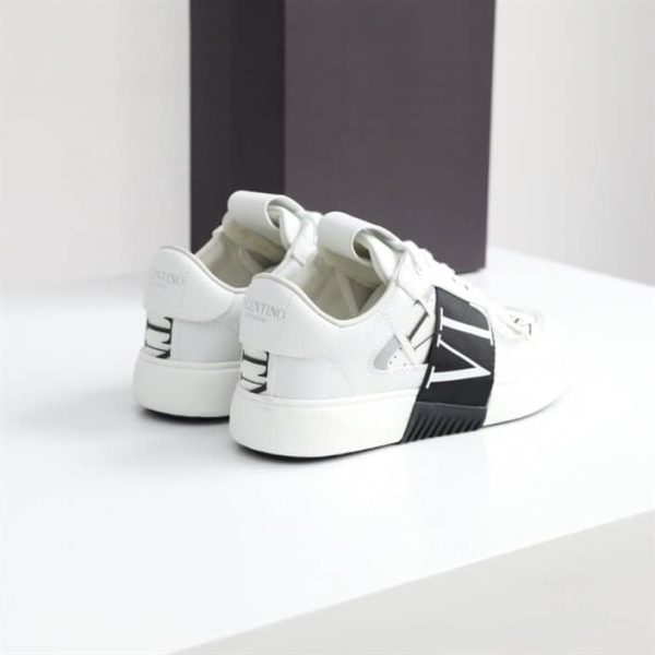 LOW-TOP CALFSKIN VL7N SNEAKER WITH BANDS – VLS030 - Image 6