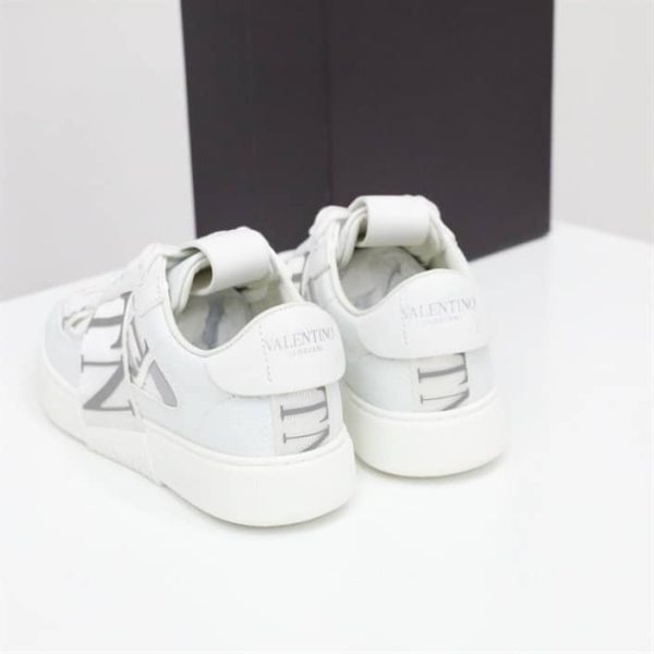 LOW-TOP CALFSKIN VL7N SNEAKER WITH BANDS – VLS031 - Image 4