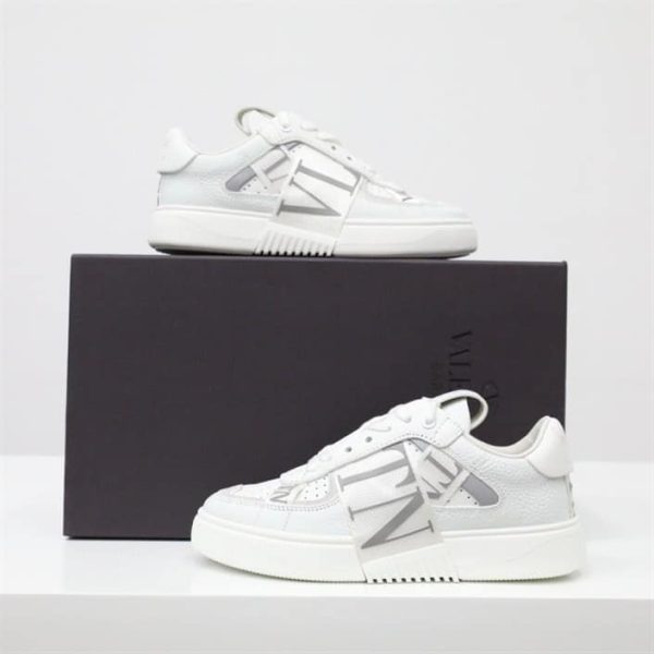 LOW-TOP CALFSKIN VL7N SNEAKER WITH BANDS – VLS031 - Image 6
