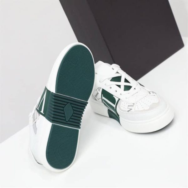 LOW-TOP CALFSKIN VL7N SNEAKER WITH BANDS – VLS032 - Image 4