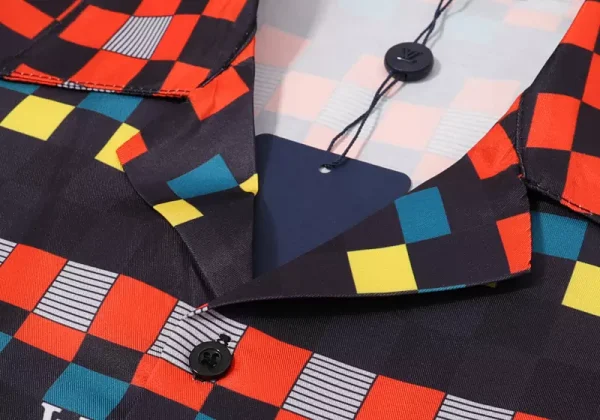 LV Short-Sleeved Shirt – LVS008 - Image 7