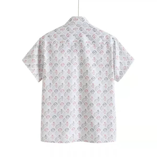 LV Short-Sleeved Shirt – LVS016 - Image 2