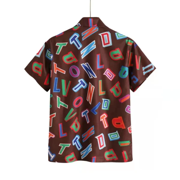 LV Short-Sleeved Shirt – LVS019 - Image 2