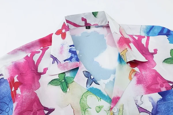 LV Short-Sleeved Shirt – LVS022 - Image 3