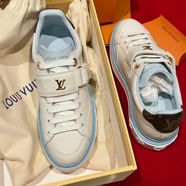 LV TIME OUT SNEAKERS LIGHT BLUE – LSVT287 - Image 9