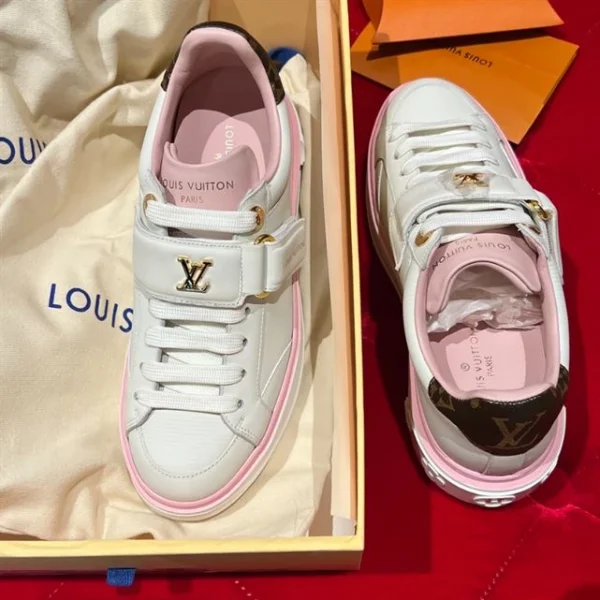 LV TIME OUT SNEAKERS PINK – LSVT288 - Image 4