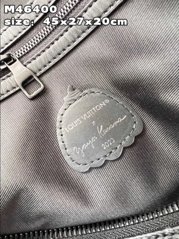LV X YK BANDOULIÈRE KEEPALL 45 MONOGRAM ECLIPSE CANVAS – WLM548 - Image 7