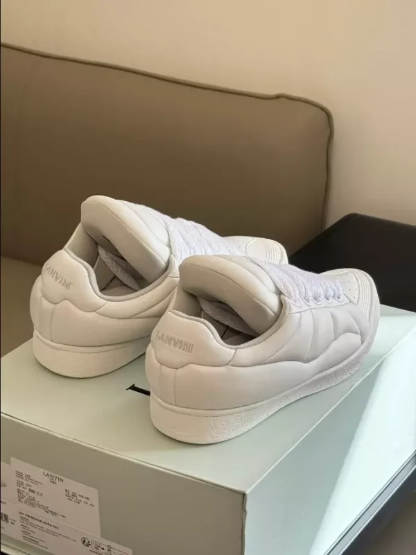 Lanvin CURB XL Leather Sneakers – LV003 - Image 5