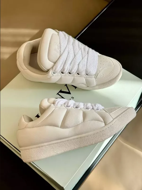 Lanvin CURB XL Leather Sneakers – LV003 - Image 2