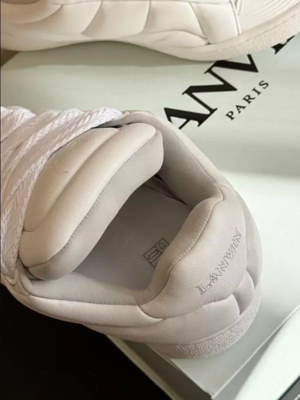 Lanvin CURB XL Leather Sneakers – LV003 - Image 8