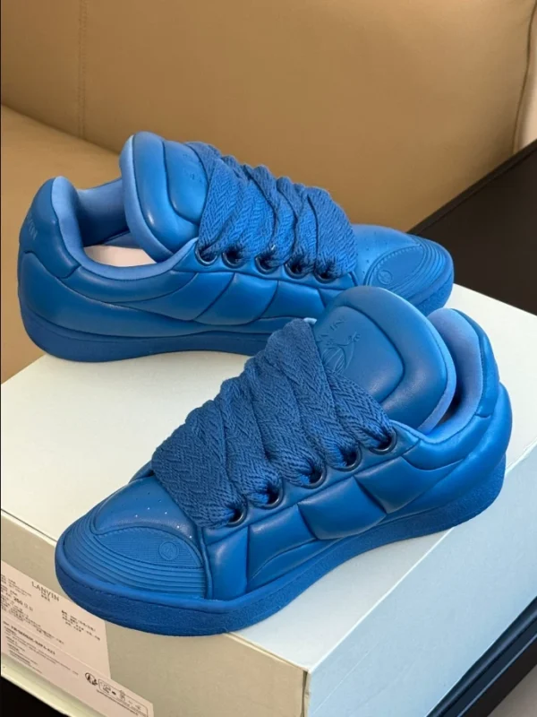 Lanvin CURB XL Leather Sneakers – LV004 - Image 3