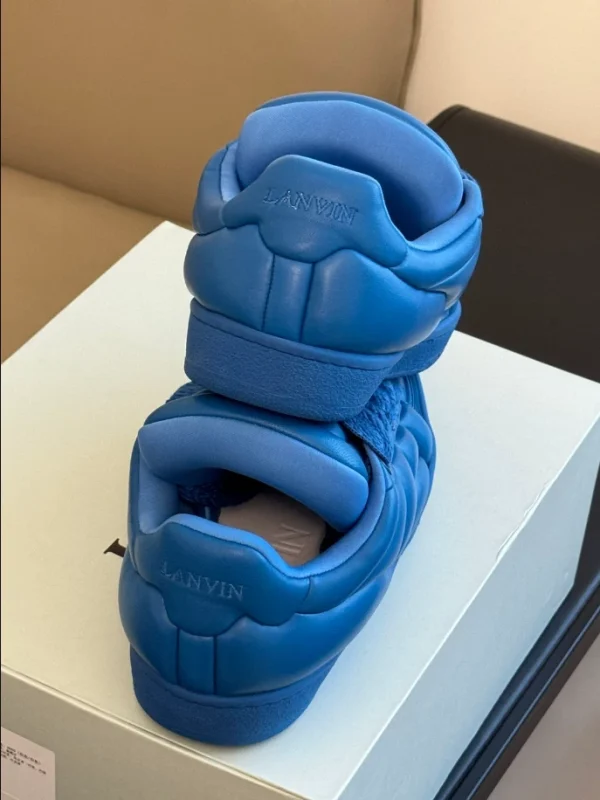 Lanvin CURB XL Leather Sneakers – LV004 - Image 4