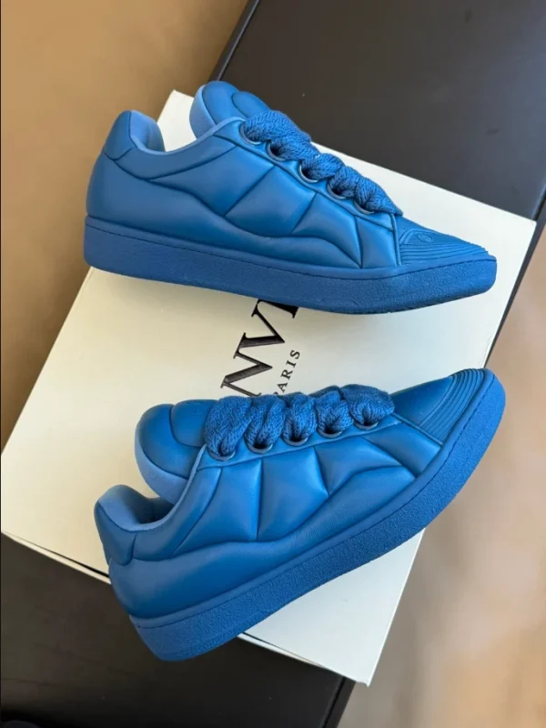 Lanvin CURB XL Leather Sneakers – LV004 - Image 5