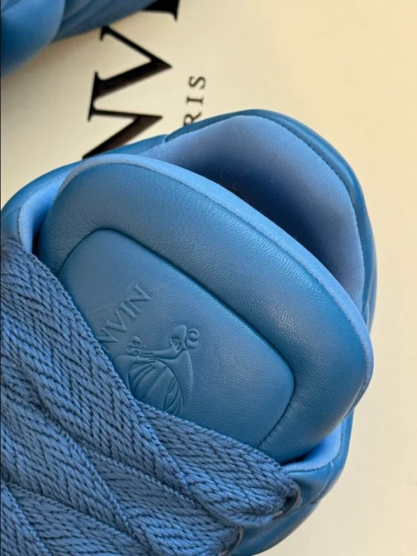 Lanvin CURB XL Leather Sneakers – LV004 - Image 6
