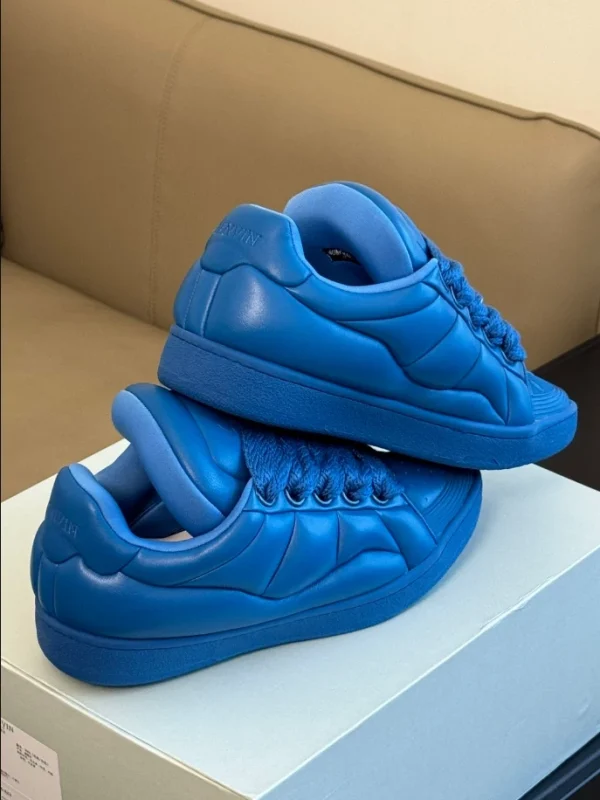 Lanvin CURB XL Leather Sneakers – LV004 - Image 7
