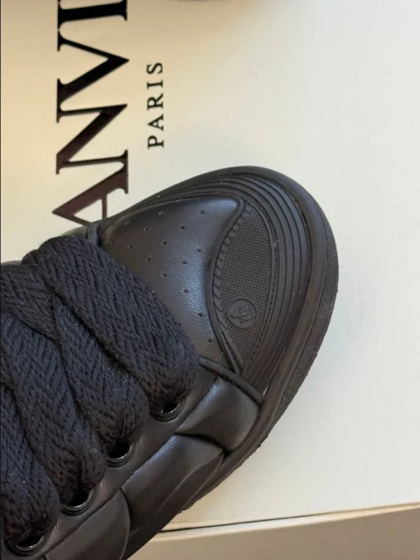 Lanvin CURB XL Leather Sneakers – LV005 - Image 6