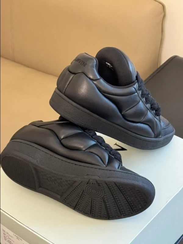Lanvin CURB XL Leather Sneakers – LV005 - Image 3