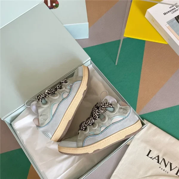 Lanvin Leather Curb Sneakers – LV006 - Image 3