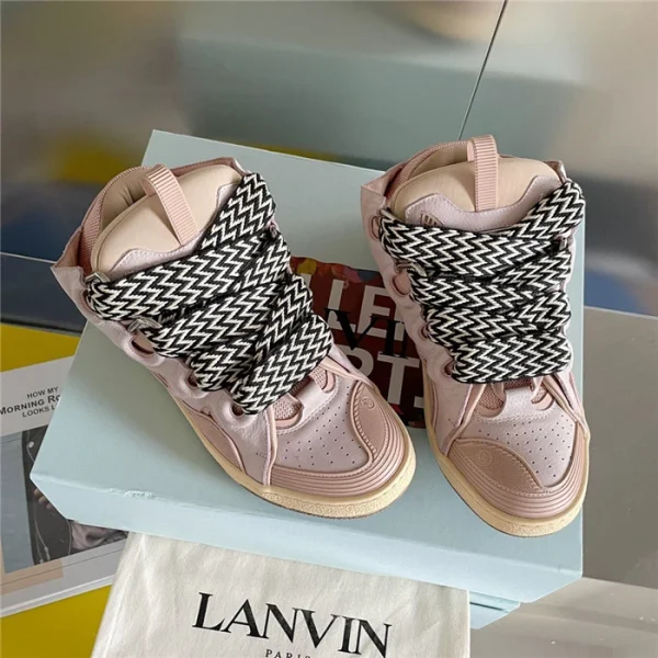 Lanvin Leather Curb Sneakers – LV007 - Image 3