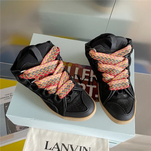 Lanvin Leather Curb Sneakers – LV008 - Image 3