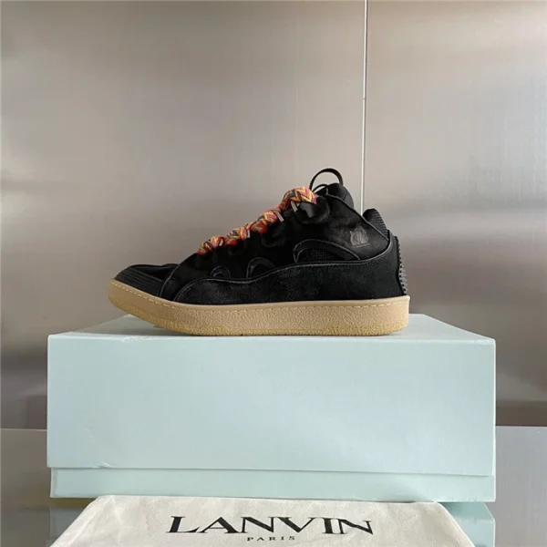Lanvin Leather Curb Sneakers – LV008 - Image 7