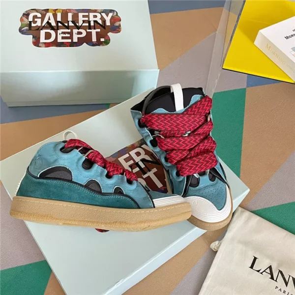 Lanvin Leather Curb Sneakers – LV009 - Image 2