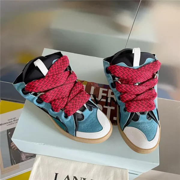 Lanvin Leather Curb Sneakers – LV009 - Image 3
