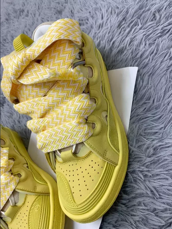 Lanvin Leather Curb Sneakers – LV010 - Image 4