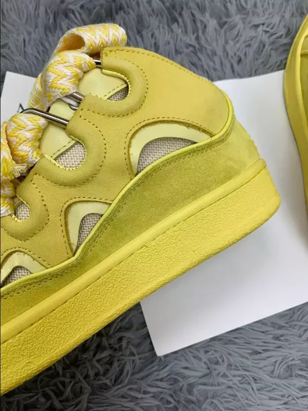 Lanvin Leather Curb Sneakers – LV010 - Image 8