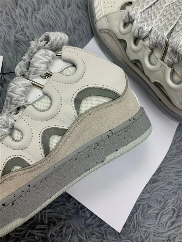 Lanvin Leather Curb Sneakers – LV011 - Image 8