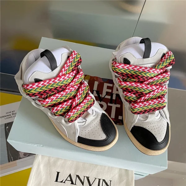 Lanvin Leather Curb Sneakers – LV012 - Image 3