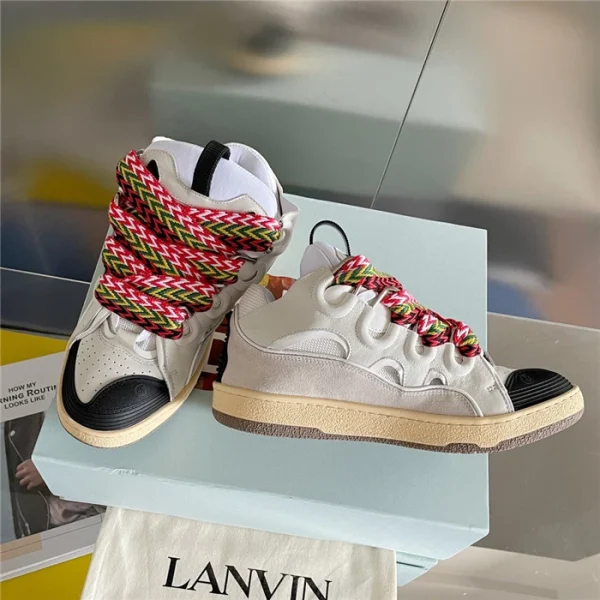 Lanvin Leather Curb Sneakers – LV012 - Image 5