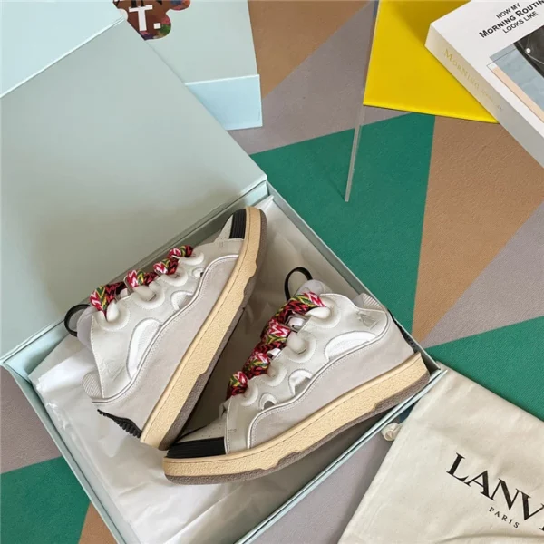 Lanvin Leather Curb Sneakers – LV012 - Image 7