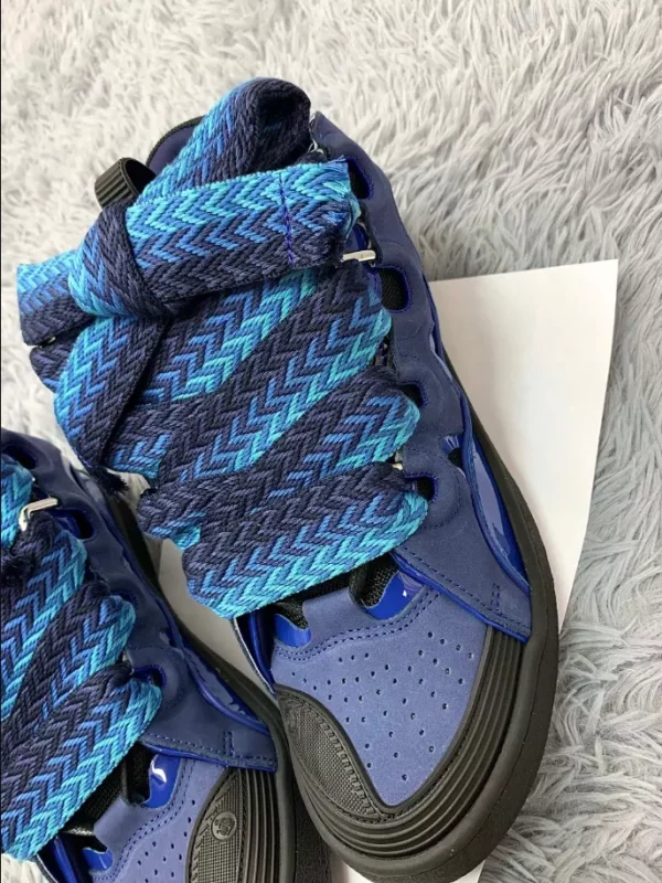 Lanvin Leather Curb Sneakers – LV014 - Image 8