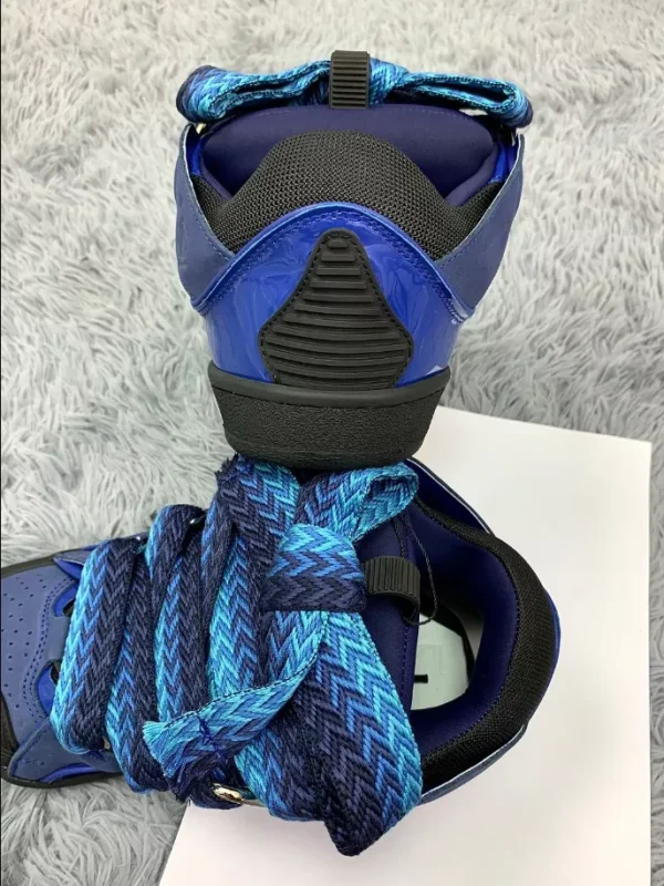 Lanvin Leather Curb Sneakers – LV014 - Image 7